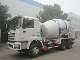陜汽攪拌車圖片展示