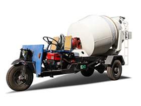 隧道專用小型攪拌車三輪攪拌車