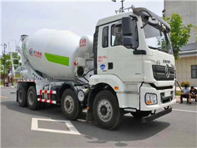 陜汽德龍新M3000輕量化12方發車