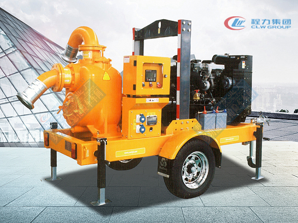 移動電站發電排水照明多用拖掛機組[1000m3/h]