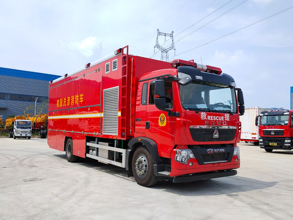 重汽豪沃被服洗滌車(chē)